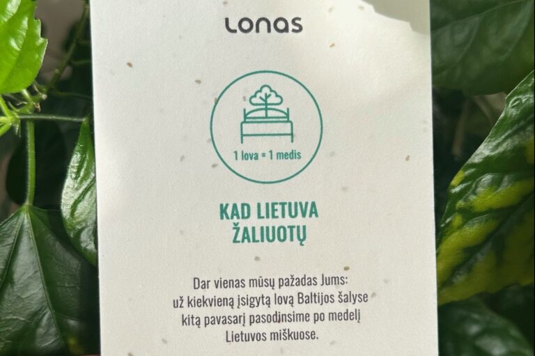 Kad miškai žaliuotų